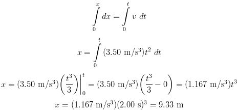 average velocity formula calculus integral